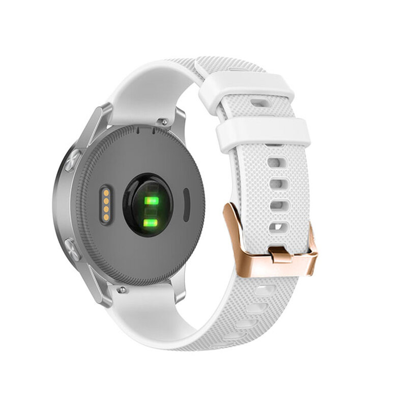 18mm Replacement Band Bracelet For Garmin VENU 3S 2S/Vivoactive 4S/Vivomove 3S/Forerunner 265S 255S Silicone Smart Watch Strap