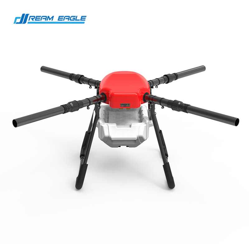 DreamEagle dostarcza fabrycznie X4-10 quadcopter 10kg opryskiwacz rolniczy drona rama 38mm z włókna węglowego z mocą X8