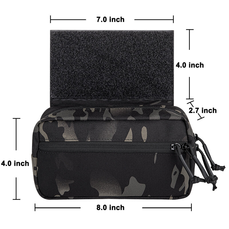 KRYDEX – sac de transport sous-Abdominal, pochette abdominale en Nylon, accessoires pour appareil de poitrine MK3, porte-plaque