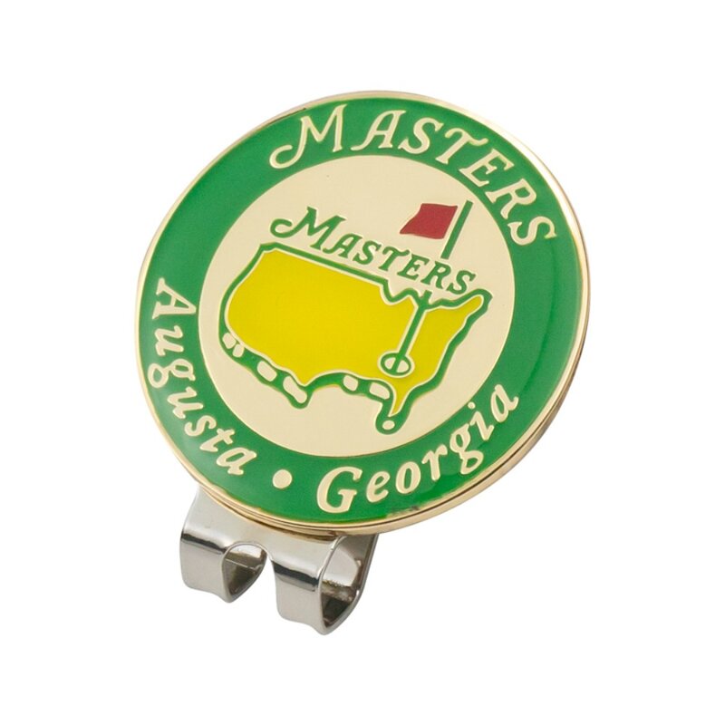 Magnético Golf Putting Alignment Tool Tiger Golf Hat Clip Marca de posição da bola Marcador de chapéu de golfe Ajudas de treinamento de golfe Acessórios para ferramentas
