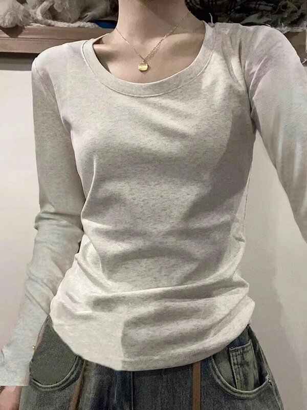 Camiseta americana vintage de manga corta con hombros descubiertos para mujer, top adelgazante, corpiño corto, diseño de nicho