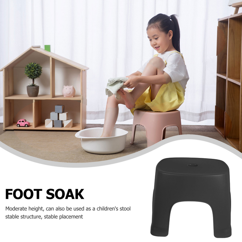 Toilet Toddler Foldable Toilet Stool Stool Plastic Portable Squatting Poop Foot Stool Bathroom Non-Slip Assistance Toddler