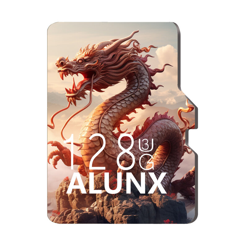 ALUNX-Cartão Micro TF SD, Cartão de Memória Flash, Classe 10, Suporta Telemóveis, UAV etc, Leitor, Super, 128G, 256G, 64GB, 32GB