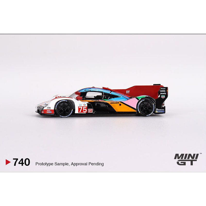 PreSale MINIGT 740 1:64 963 Penske Motorsport 2023 24 Hrs LeMans Diecast Diorama Model Collection Miniature Toys