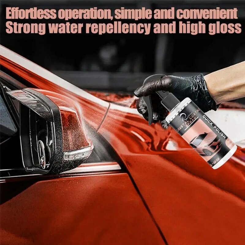 Rivestimento automobilistico agente idrofobo Spray ad alto rivestimento rapido per parabrezza liquido antipioggia in vetro per auto Z1q8