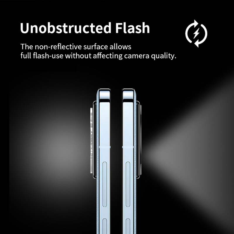 2 Stuks Aluminium Camera Films Voor Xiaomi 13 Pro 13 Lite 13 Telefoons Beschermende Lens Achtergrond Volledige Dekking Waterdicht