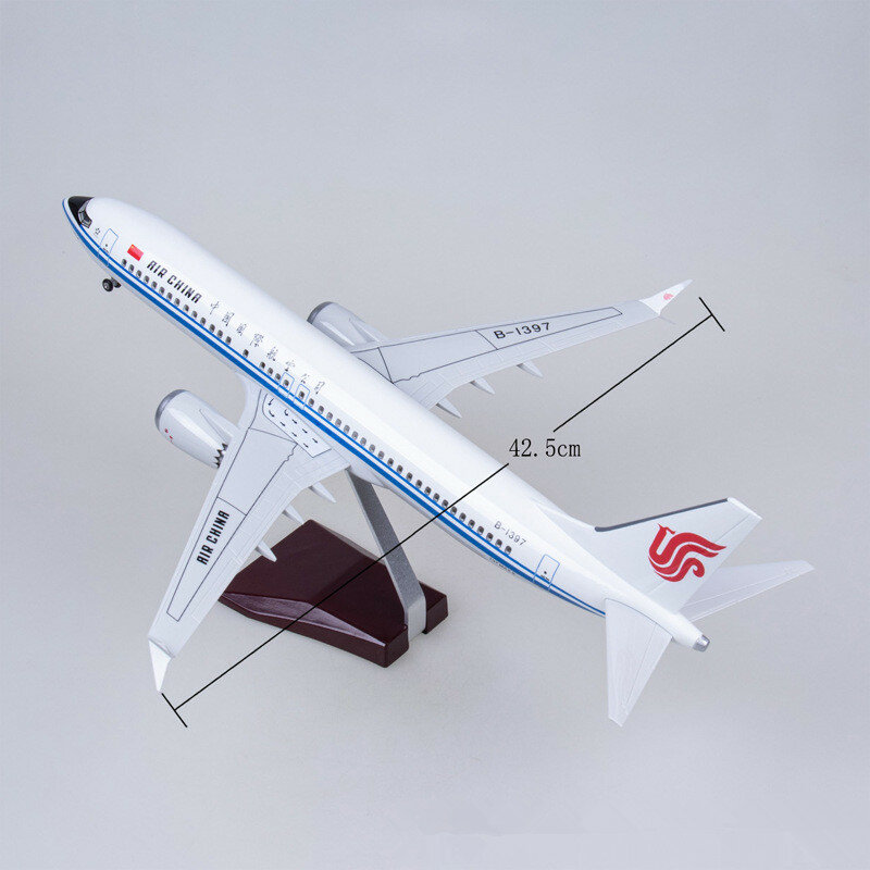 طراز دييكاست من الخطوط الجوية الصينية للرحلات الدولية ، طائرة راتينج ، مجموعة إيرباص ، ألعاب العرض ، مقياس 1:85 ، 47 ، بوينج 737MAX