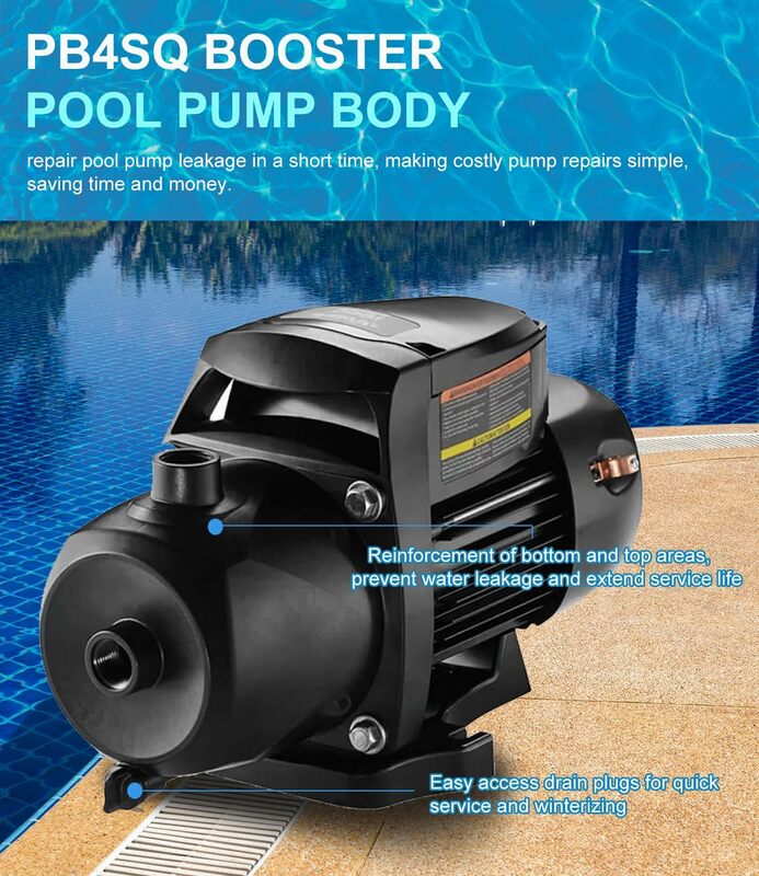 Sostituzione del corpo della pompa della piscina MX R0723100 adatta per Zodiac e Polaris PB4SQ parte dell'alloggiamento della pompa Booster