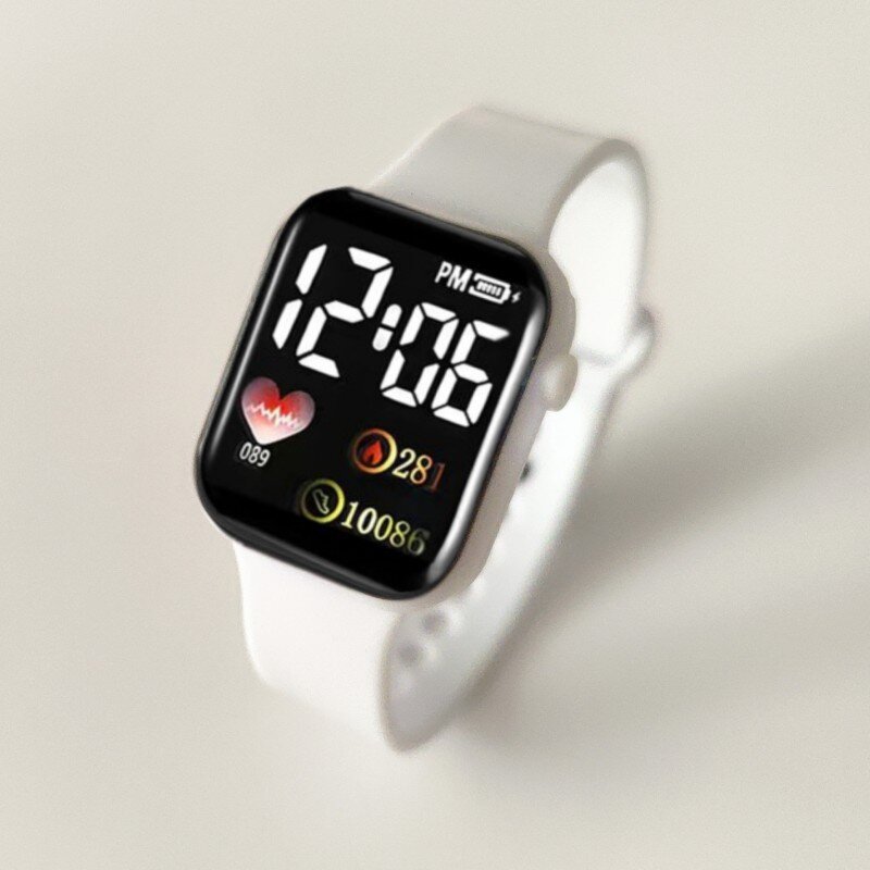 Led Digitaal Display Waterdicht Elektronisch Horloge Smart Watch Sport Fitness Led Digitaal Display Kinderen Kijken Naar Kinderen Universeel