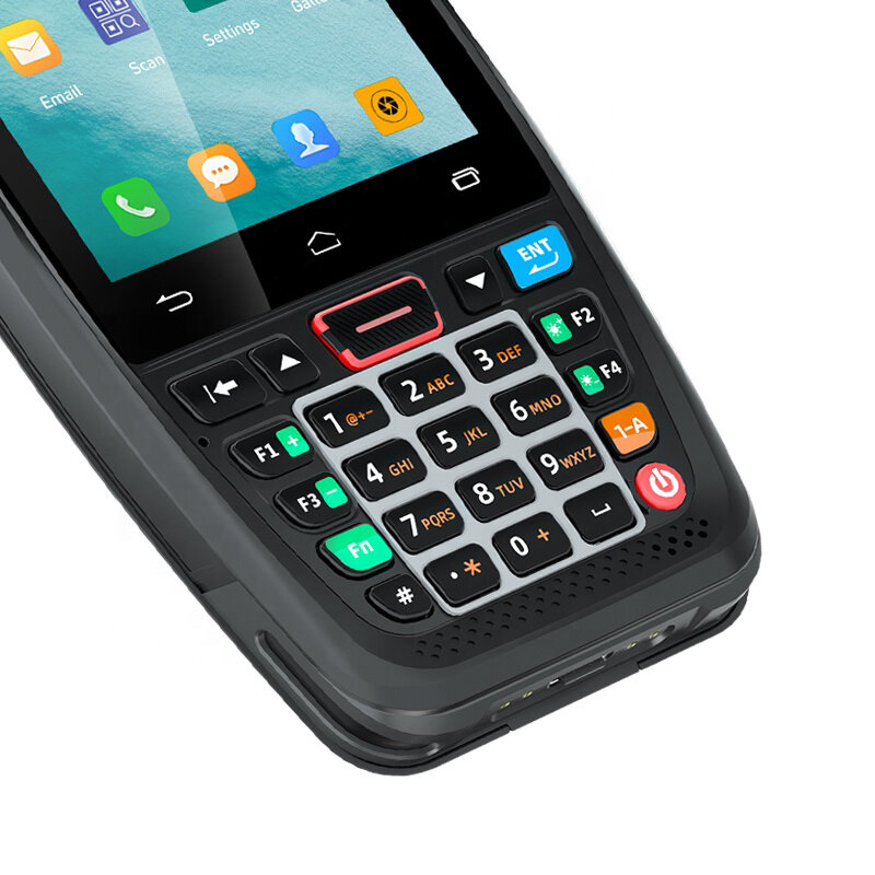Промышленный Ручной Android 10,0 сборщик данных прочный водонепроницаемый 1d 2d сканер штрих-кодов Pdas с 4,5 дюймовым сенсорным экраном