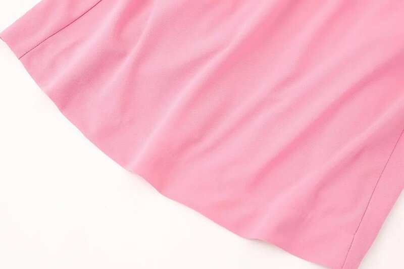 Женское приталенное плиссированное платье средней длины с открытой спиной и узлом, платье без рукавов в стиле ретро, новинка 2024