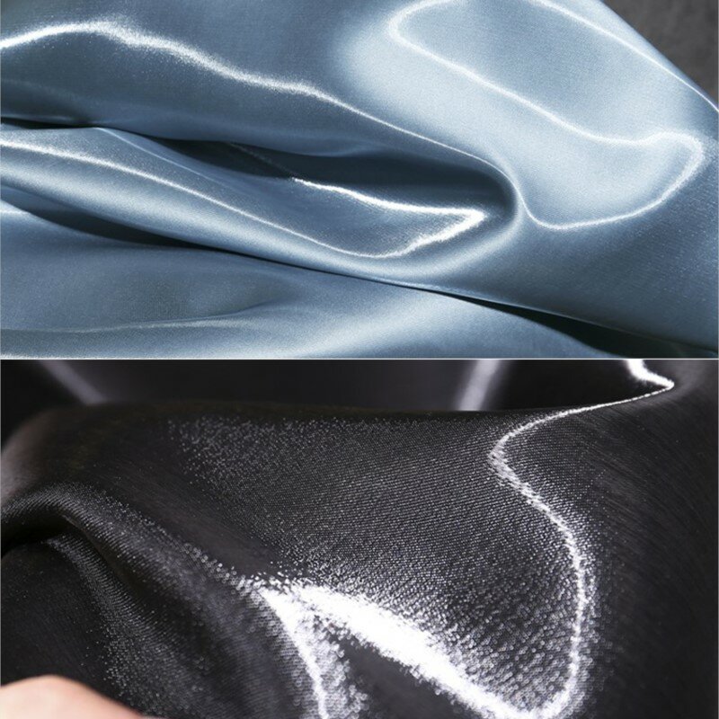 Satin Fabric Bright Skort Silky Silk Reflective Formal Dress Designer