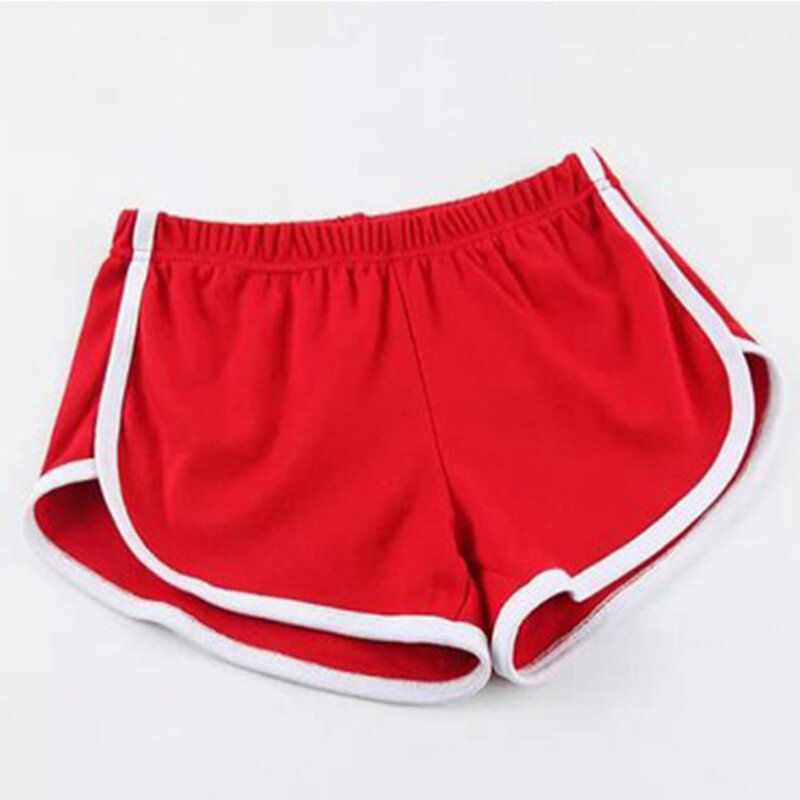 Pantalones cortos deportivos para mujer, Shorts informales, holgados, rectos, para entrenamiento, Fitness, Yoga, cintura alta, gimnasio, correr