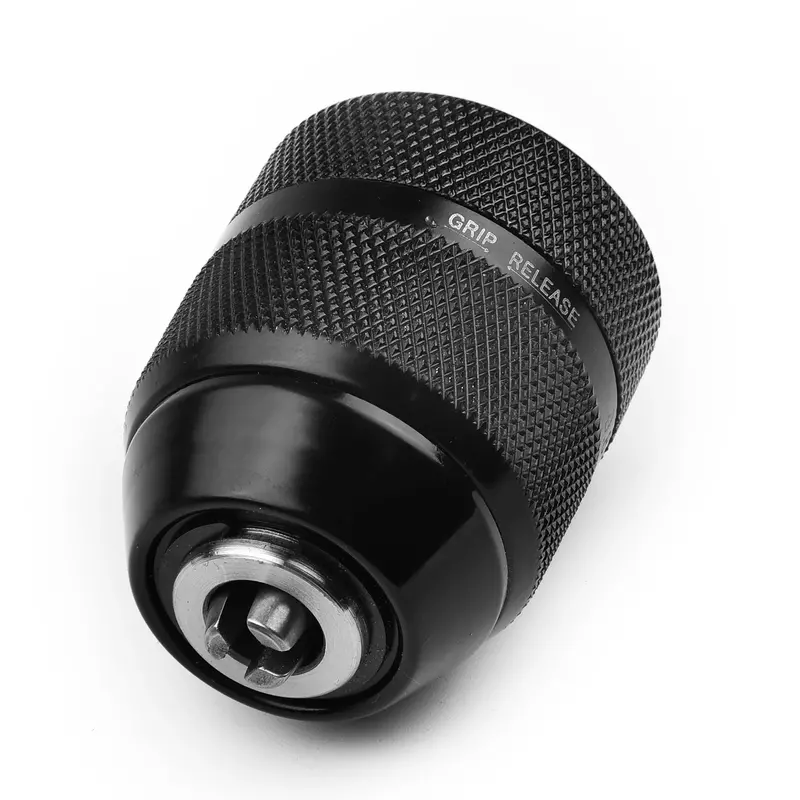 チャックドリルビット機器、手動電気ドリル用黒、信頼性の高いスレッド、0.8mm-10mm、硬度、3/8-24unf、1個