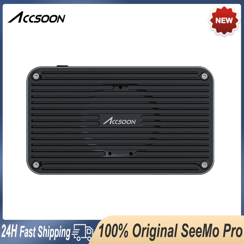 Accsoon-Adaptador de captura de vídeo SeeMo Pro, SDI y HDMI a USB C, para iPhone, ipad, IOS, 12,0, 1080P, 60fps