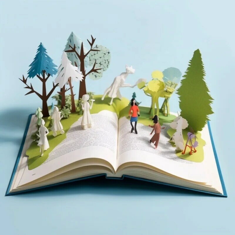 Crianças 3D Pop-up Board Livros, desenho personalizado, capa dura colorida, impressão personalizada, produzido por fabricante profissional