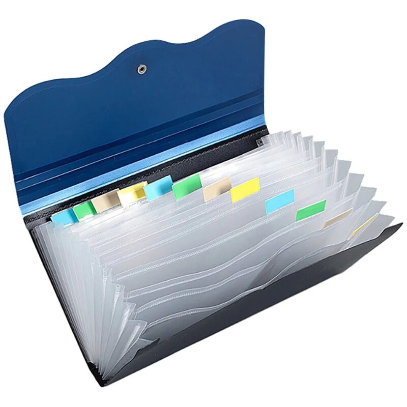 Poliéster documento organizador, arquivo armazenamento saco, suporte, pastas, portátil, grande capacidade