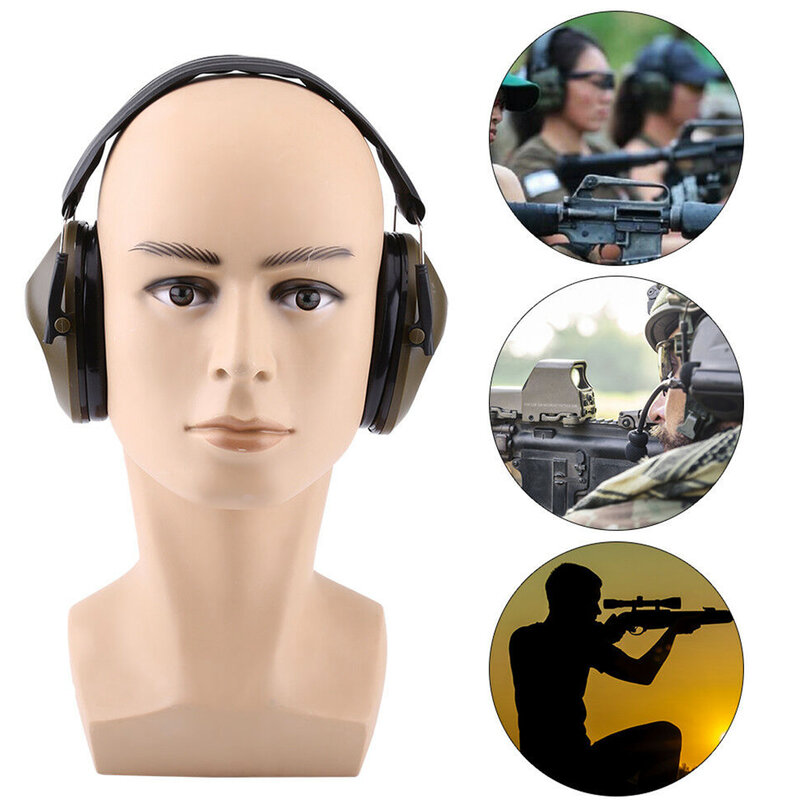 Sleeping Professional Ear Muffs Foldable Accessories Sponge Cushion Noise Reduction Industrial Working Outdoor Hearing Ergonomic
