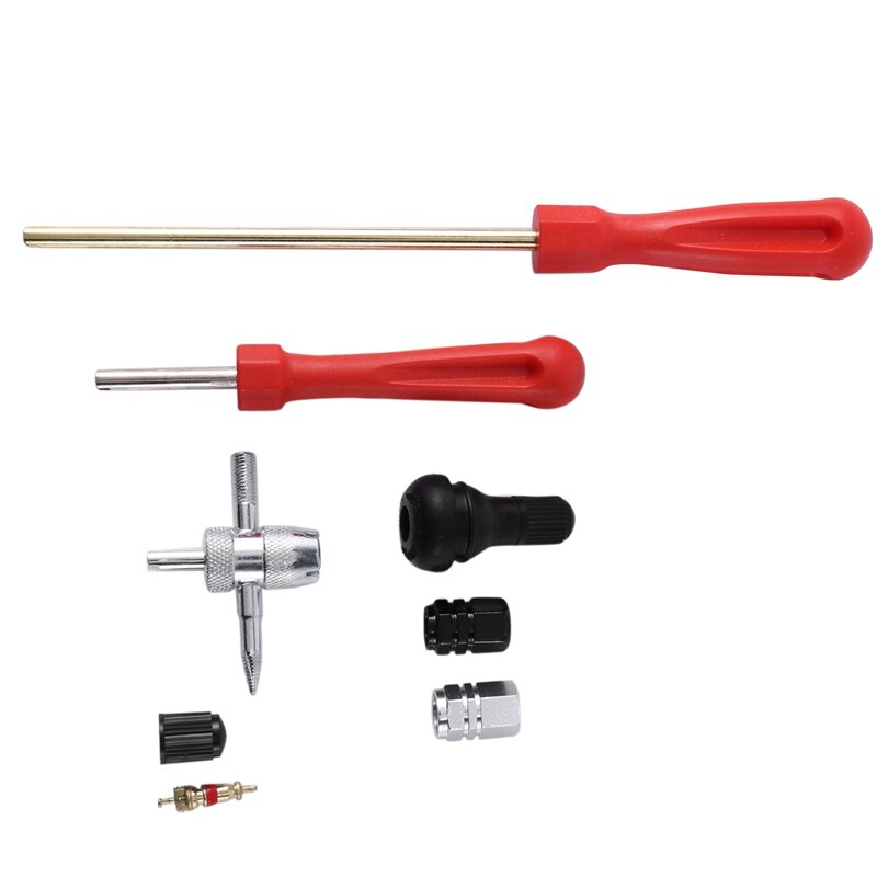 Tyre Valve Repair Tool Kit Motorcycles Installation Tools Electric Vehicles Accessoires Tyre Valve Core Remover