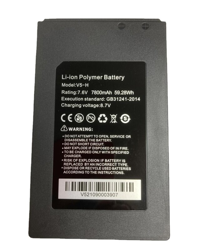 Batterie Lithium-Ion polymère 7.6 V /7800mAh, pour testeurs CCTV IPC9800 Plus