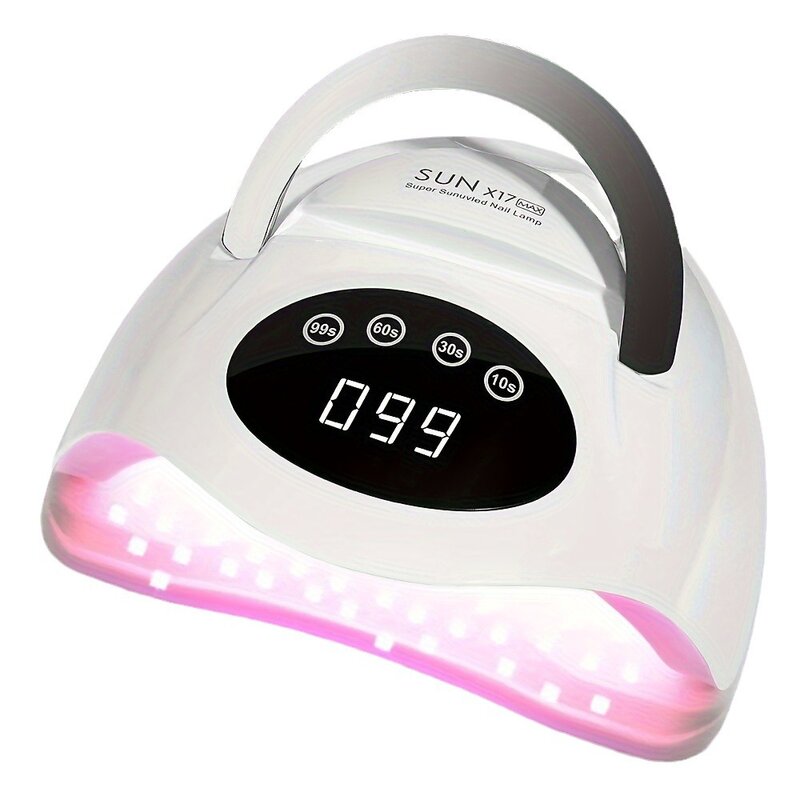 네일 드라이어 LED 네일 램프, 모든 젤 네일 광택제 경화용 UV 램프, 모션 감지 매니큐어 페디큐어 살롱 도구 선물