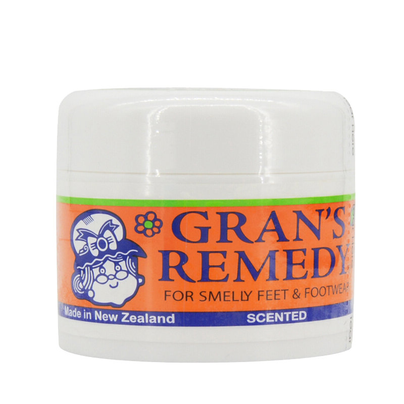 Original NewZealand Grans Remedy Original Cooling Scented Foot Care Powder Smelly Feet FOOTWEAR Treatment Foot Odour Control