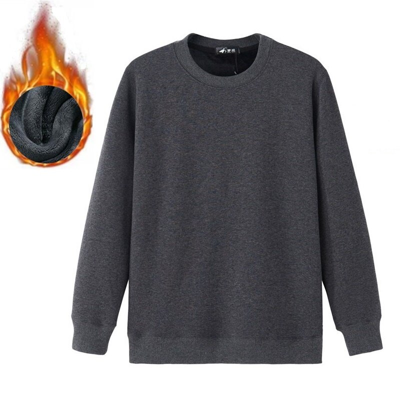 ملابس اخلية حرارية للرجال قميص من الصوف الدفء في الشتاء قميص حراري حجم م إلى 6XL ملابس اخلية حرارية للرجال