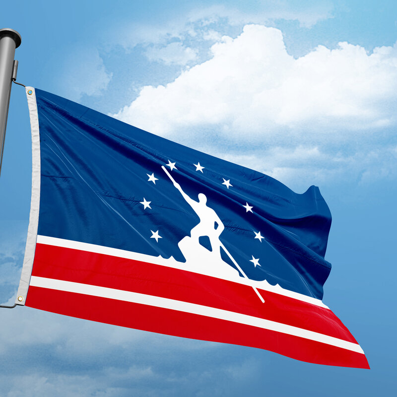 Virginia richmond bandeira 3 * 5ft 90*150cm eua estados da cidade bandeiras américa logotipo personalizado interior ao ar livre decoração banners poliéster