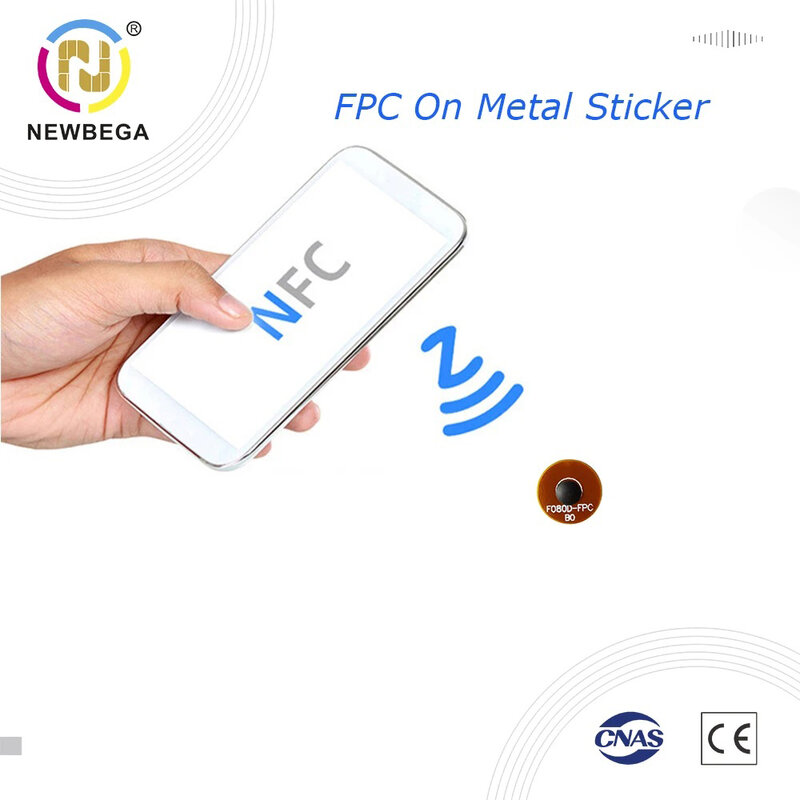 5 sztuk [Dia8mm] mikro mały rozmiar RFID 13.56mhz NFC F08 [klon S50 Classic 1K] programowalny Chip etykieta Bluetooth/naklejka FPC Tag