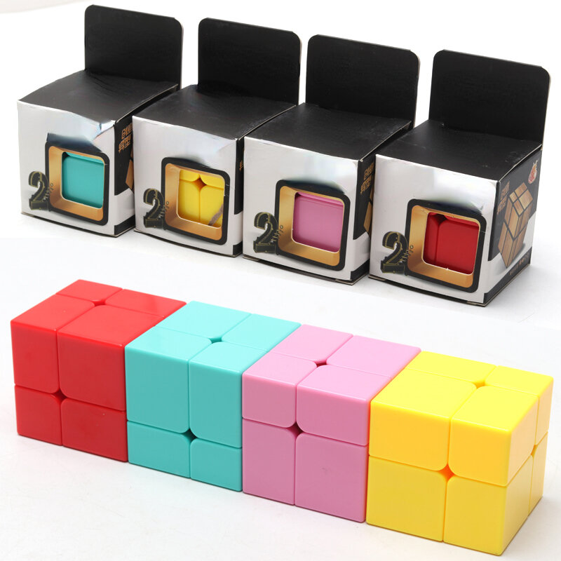 Second-Order Mirror Magic Cubes2 Professional Flexible Smooth Special-Shaped Color Getting Started for Children Beginner