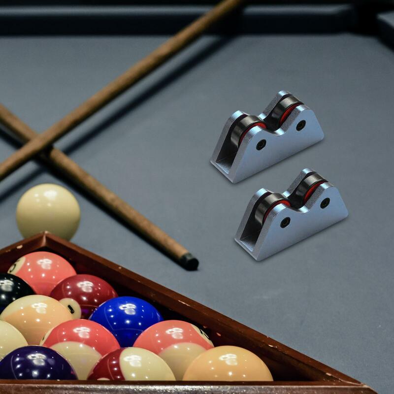 2x Snooker Club Roller Straightness Detector Billiard Accessories Pool Billiard Straightness Checker for Home Bar Maintain Parts