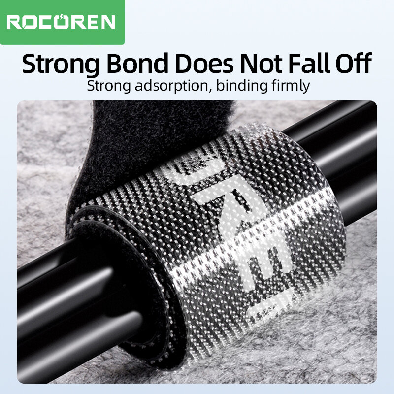 Органайзер для кабелей Rocoren, устройство для намотки проводов, защита зарядного устройства для телефона, устройство для защиты кабеля от шнура
