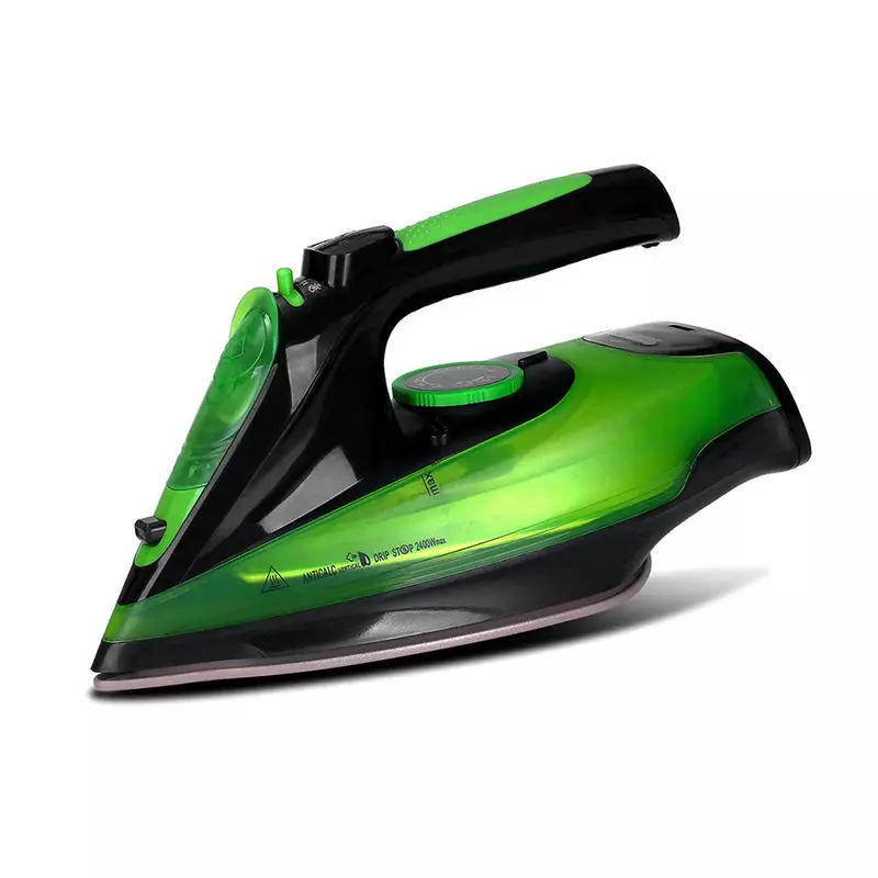 2400W 360ml Steam Iron For Clothes Cordless 2400W Household Fabric Ceramic Soleplate Electric Iron Ironing Fast-heat For Clothes