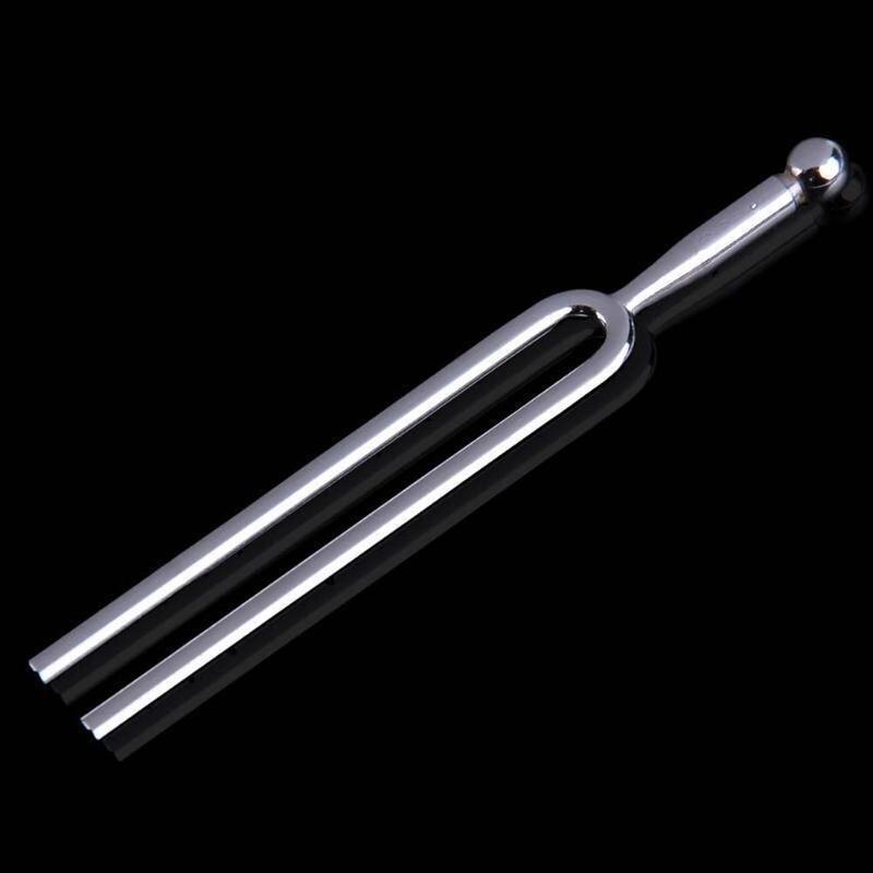 Metal Guitar Violin Tuning Fork Tuner A440hz Standard A Tone Tuning Fork With Leather Case Musical Instrument Parts Tool