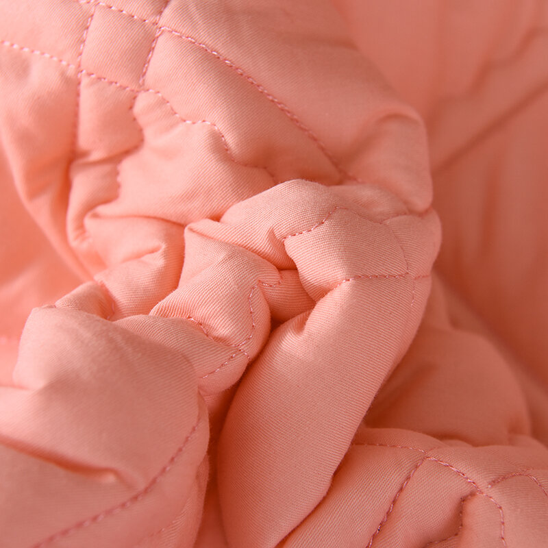 Funda de colchón de algodón de fibra larga con banda elástica, sábanas ajustadas, protección de colchón, colcha transpirable personalizable, 100%