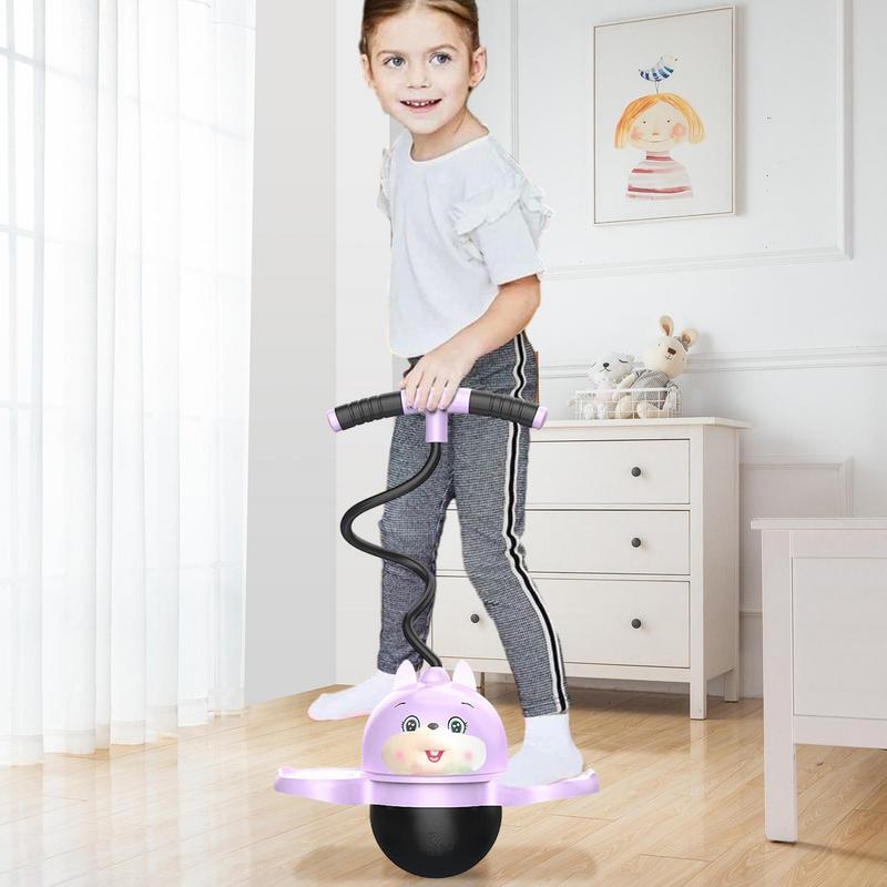 Pogo Ball For Kids Children Flexible Pogo Jumper Portable Pogo Ball For Home Park Gym Wear-Resistant Bouncing Ball For Boys &