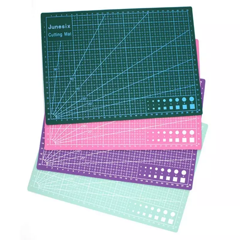 Double sided usable A4 Cutting Mat Paper Cutting Pad for Patchwork Sewing Manual Knife Engraving Leather 3mm Thickness