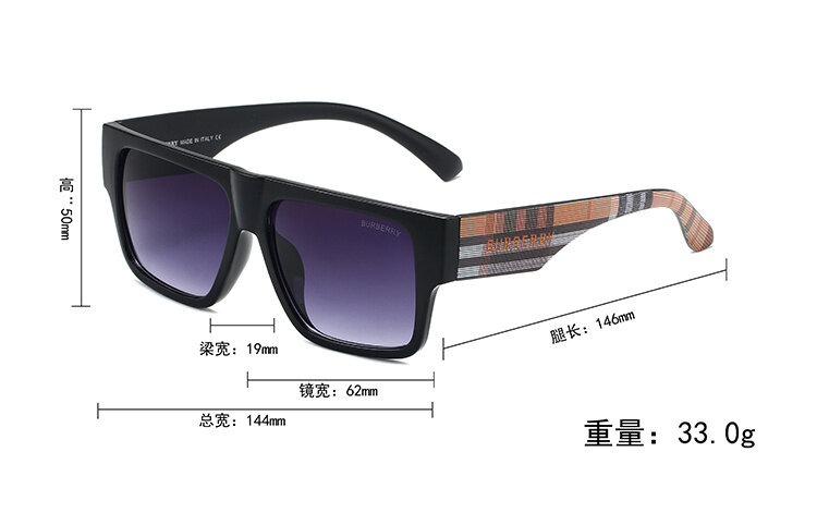 Óculos de sol com lente preta para homens e mulheres óculos de sol, armação de metal, UV400, A68, nova moda, 2022