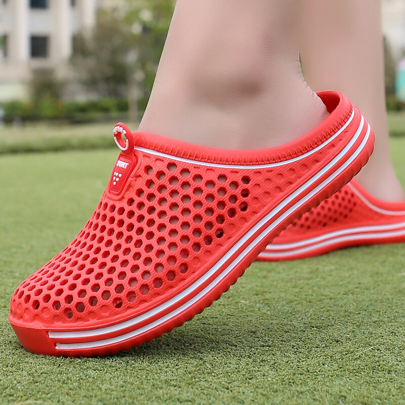 2022 kobiet buty kapcie plażowe Unisex drążą dorywczo para sandał na plażę klapki buty antypoślizgowe męskie kapcie