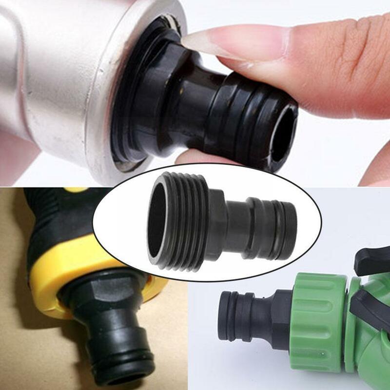 Threaded Tap Connector Hose Quick Connect NPT 3/4" style nipples Male And European link water Style Tap USA L3A0