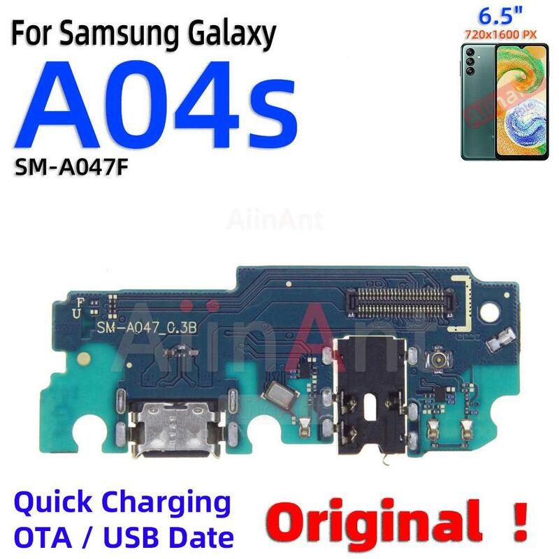 Aiinant dolna stacja dokująca USB szybka ładowarka do ładowania kabla Flex do Samsung Galaxy A01 A02 A02s A03 A03s A04 A04e A04s A04s