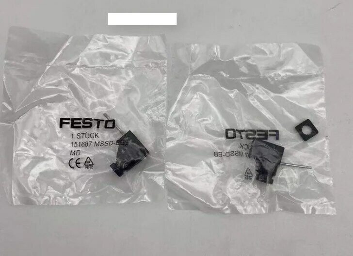 10 pezzi nuova valvola di fuliggine FESTO originale 3 presa a spillo MSSD-EB 151687