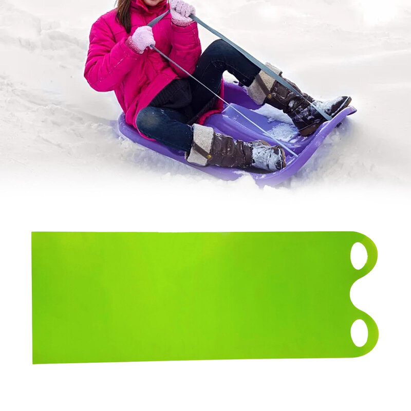 Karpet terbang kereta salju fleksibel, beroda salju ringan untuk berkemah, piknik dan festival