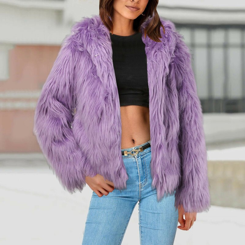 女性のための厚いミンクのベルベットのコート,韓国の冬の服,ルーズ,ウサギの毛皮,短いオーバーコート