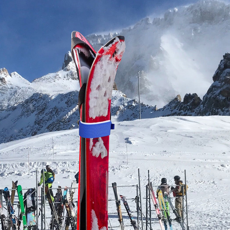 4 szt. Paski snowboardowe narty narciarskie taśma mocująca pas nylonowy gadżet akcesoria Outdoor