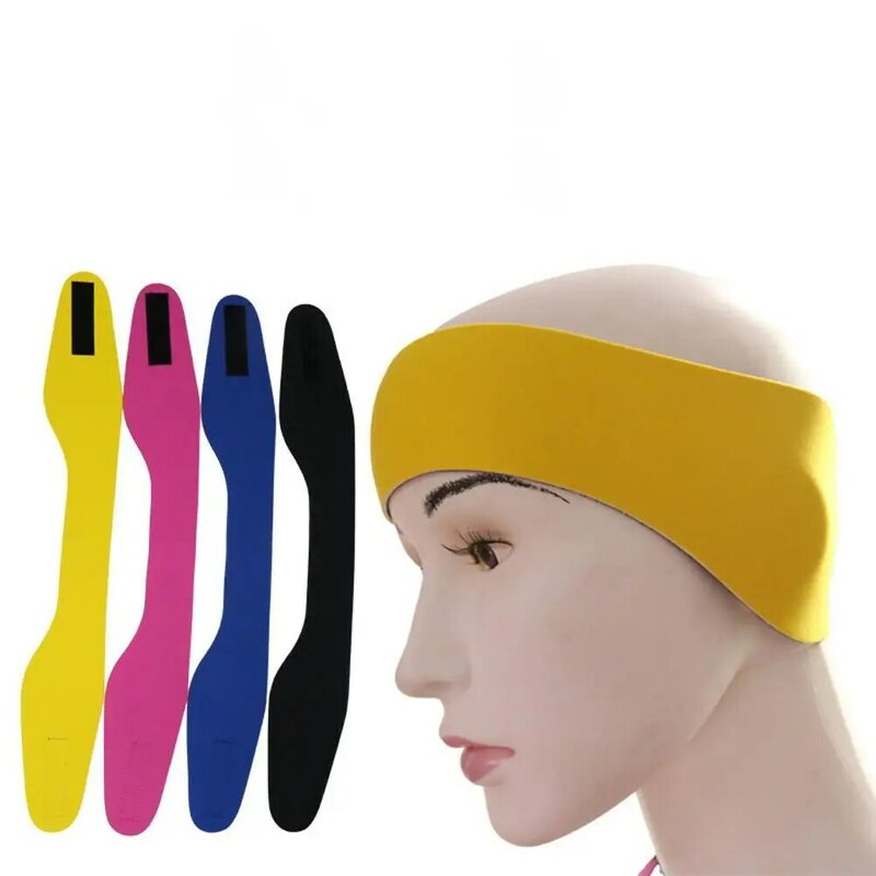 Повязка для волос для плавания, спортивная повязка на голову, ремни, защита от воды, аксессуары для плавания