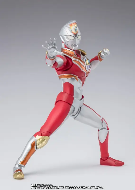 Bandai-S.H.Figuarts Ultraman PVC figura de ação modelo brinquedos para meninos, Decker, tipo forte, coleção de anime, novo, original, em estoque