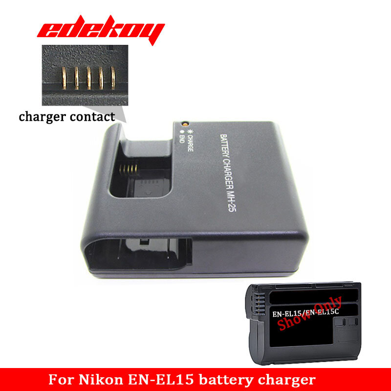 MH-25 Battery Charger Camera for Nikon MH-25 MH 25 MH25 EN-EL15 EN EL15 ENEL15 V1 D600 D610 D7100 D810 D7000 D800