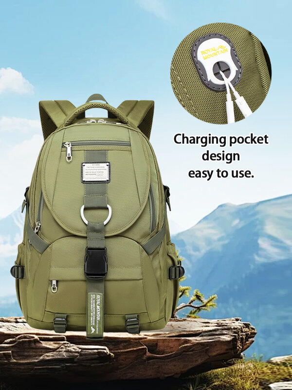 Уличный рюкзак для альпинизма, рюкзак для кемпинга и путешествий, карманный дизайн с зарядкой, Мужская Тактическая Военная сумка на плечо большой вместимости