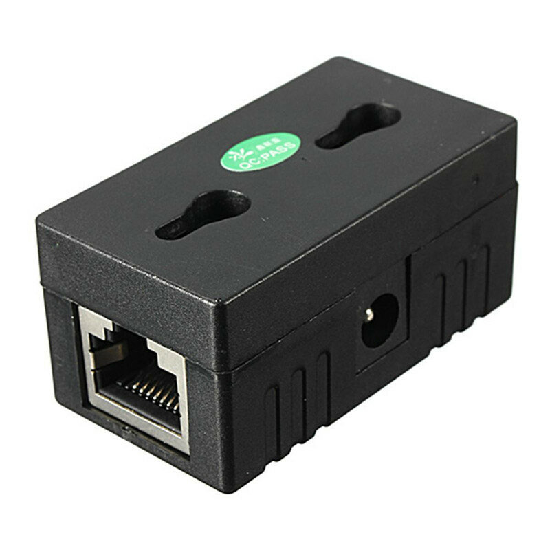 1000/100Mbps Pasif POE Power Over Ethernet RJ-45 Injector Splitter Wall Mount Adapter untuk CCTV IP Kamera Jaringan